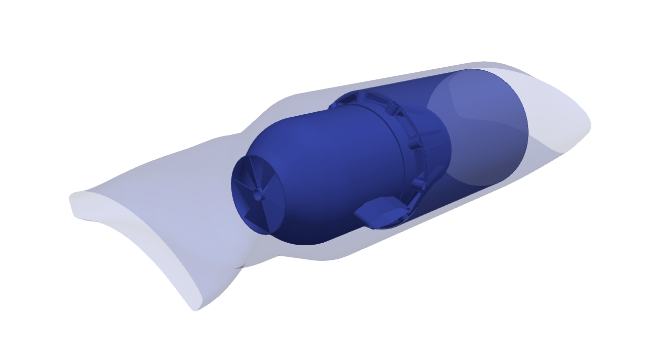 CAD images of gemometry modelled